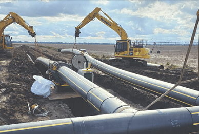 Hawkinsville rompe el proyecto de reemplazo de gasoductos